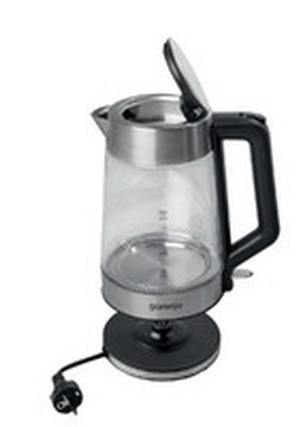 Wasserkocher K17ged - Silberfarben, Basics, Glas (23/27,6/21,4cm) - Gorenje