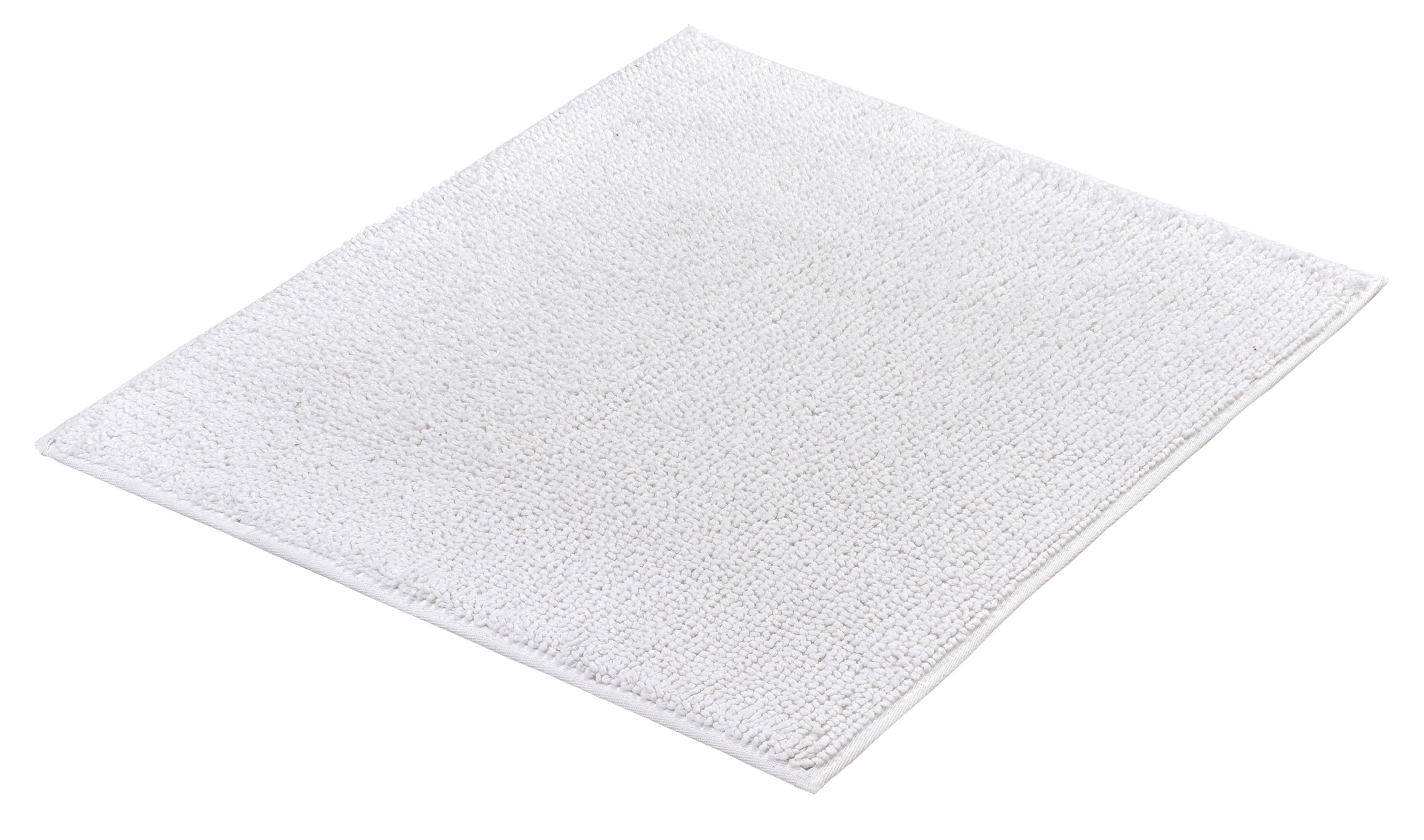 Wc-vorleger Chrissy Weiß 55x65 Cm Waschbar - Weiß, Basics, Textil (55/65cm) - Kleine Wolke