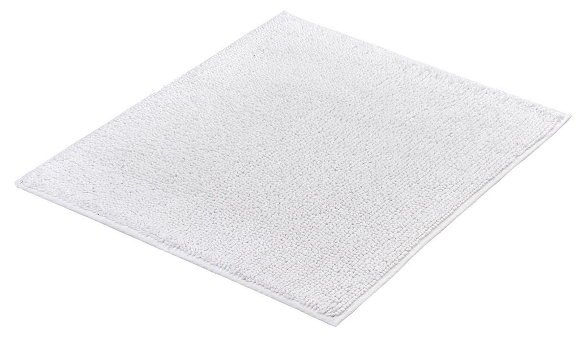 Wc-vorleger Chrissy Weiß 55x65 Cm Waschbar - Weiß, Basics, Textil (55/65cm) - Kleine Wolke
