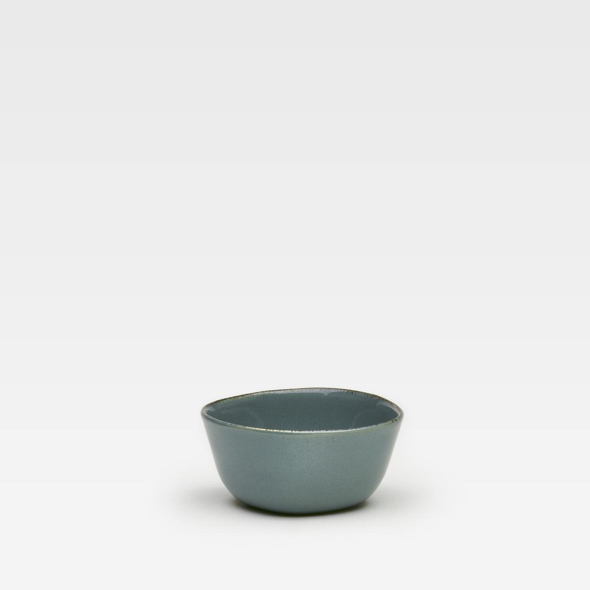 Müslischalenset, 6-Teilig Steinzeug, grün - Grau, Basics, Keramik (11/6cm) - Van Well
