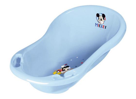 Babybadewanne Maria Mickey - Blau/Hellblau, Kunststoff (84/49/29cm) - Disney Babybadewanne Maria Mickey - Blau/Hellblau, Kunststoff (84/49/29cm) - Disney