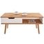 Konferenčný Stolík Turin - farby dubu/biela, Moderný, drevo/kompozitné drevo (110/50/50cm) Konferenčný Stolík Turin - farby dubu/biela, Moderný, drevo/kompozitné drevo (110/50/50cm)
