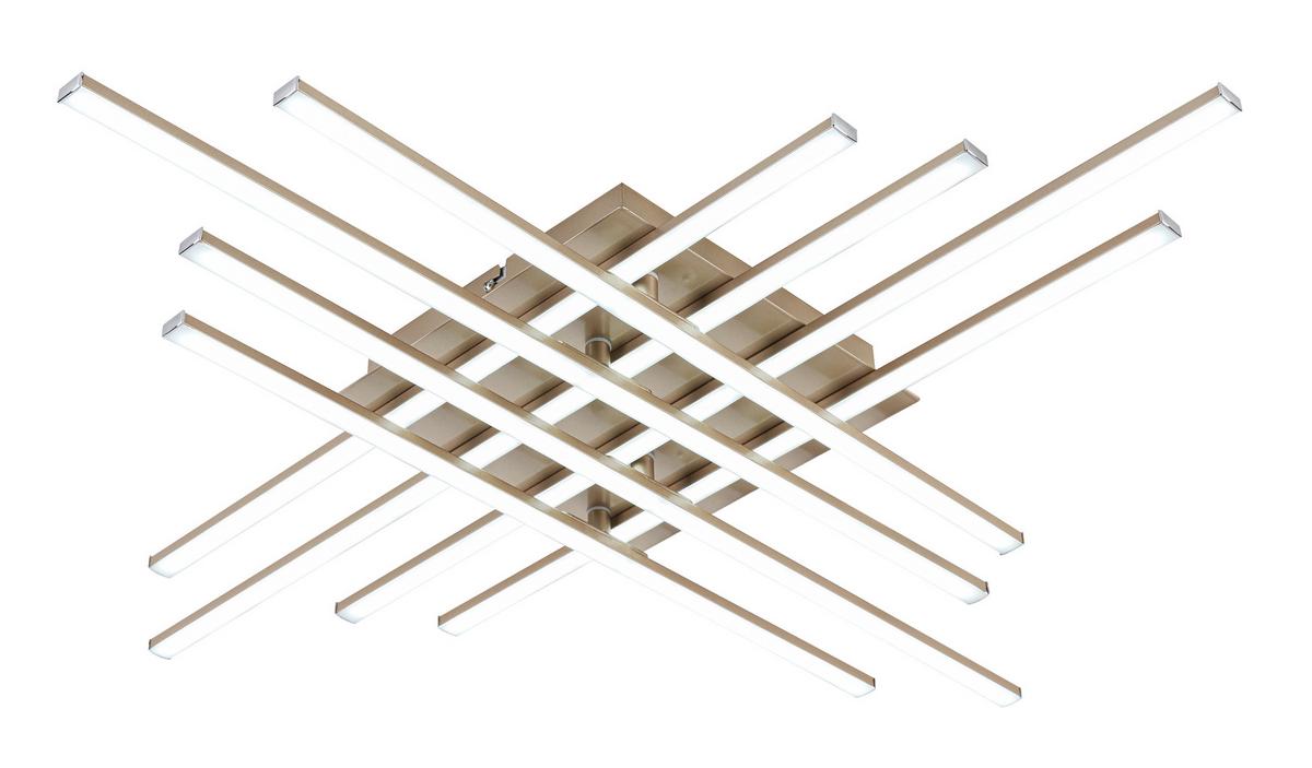 LED-Deckenleuchte Cristina - Cappuccino, Basics, Kunststoff/Metall (71/71/7cm) - Luca Bessoni