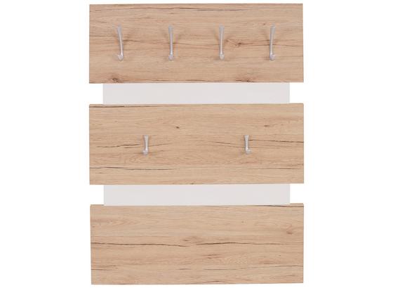 Šatní Panel Moya - bílá/barvy dubu, Moderní, kompozitní dřevo/umělá hmota (70/99/2cm) Šatní Panel Moya - bílá/barvy dubu, Moderní, kompozitní dřevo/umělá hmota (70/99/2cm)