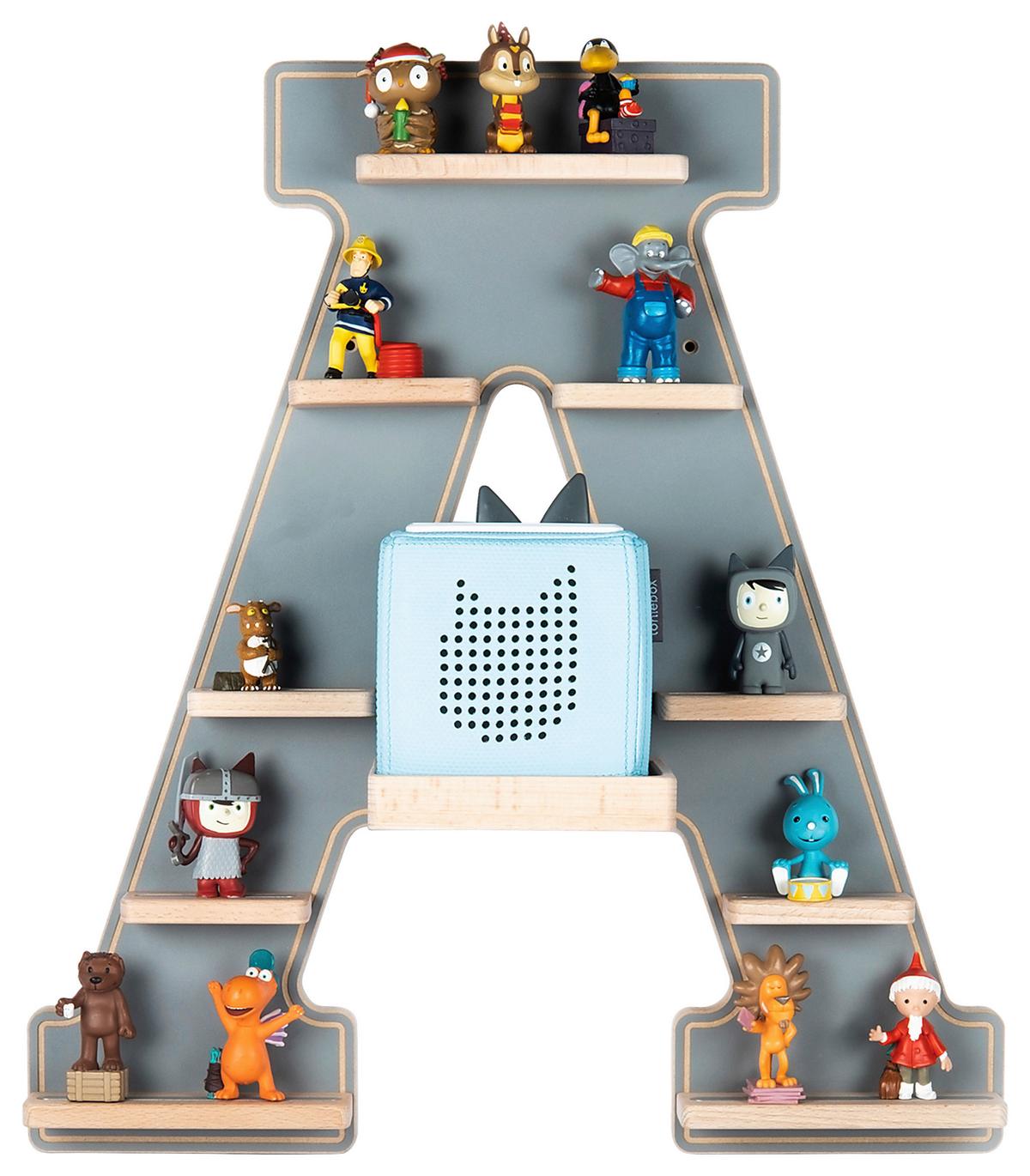 Kinderregal Boarti Grau B: 49 cm - Grau, MODERN, Holzwerkstoff (49/54/19cm) - MID.YOU