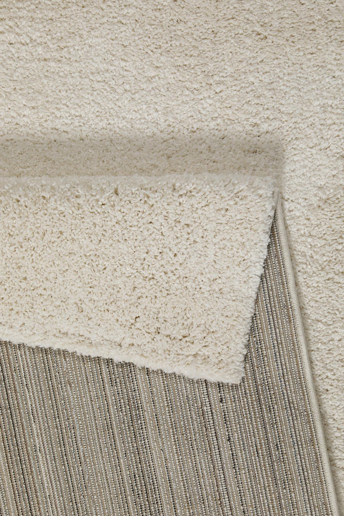 Hochflorteppich Studio Zero - Beige, Design, Textil (133/200cm) - WECON HOME