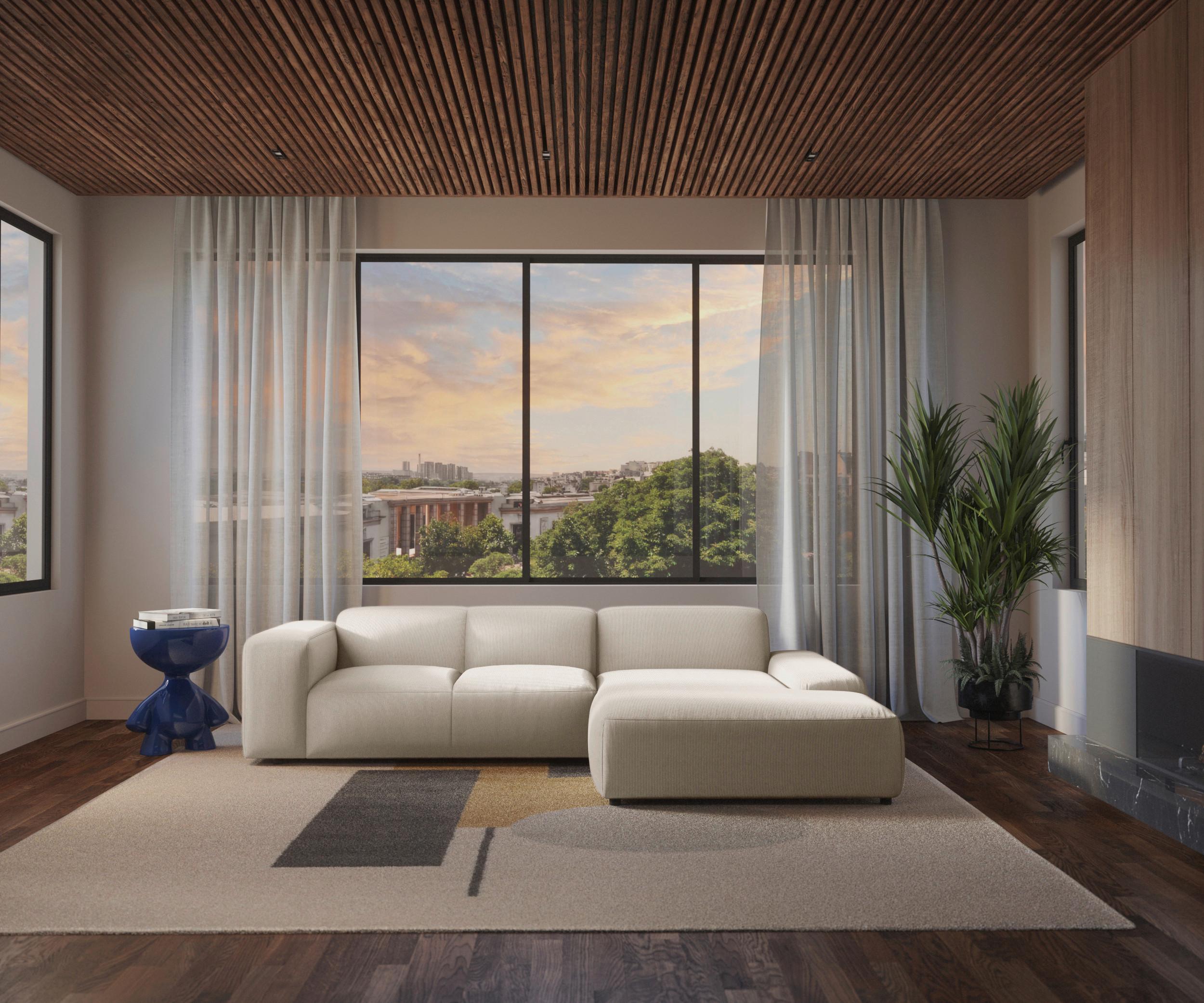 ECKSOFA Hannah Creme 304x200 cm
