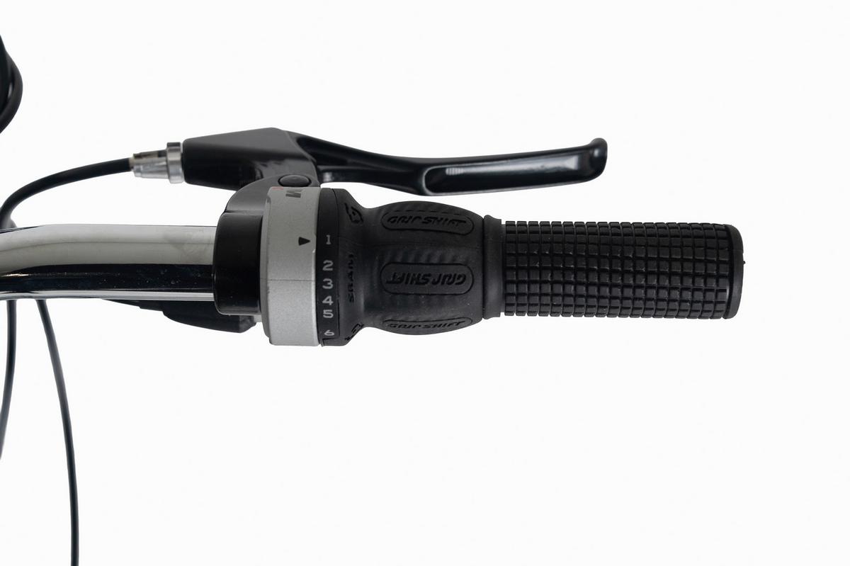 Citybike 26'' mit Korb DaCapo Cantaloupe grau - Grau, LIFESTYLE, Metall (25/140cm)