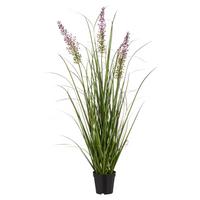 Trs trávy BLOSSOM I -PAZ- - lila/zelená, Basics, kov/plast (100cm) - Mömax