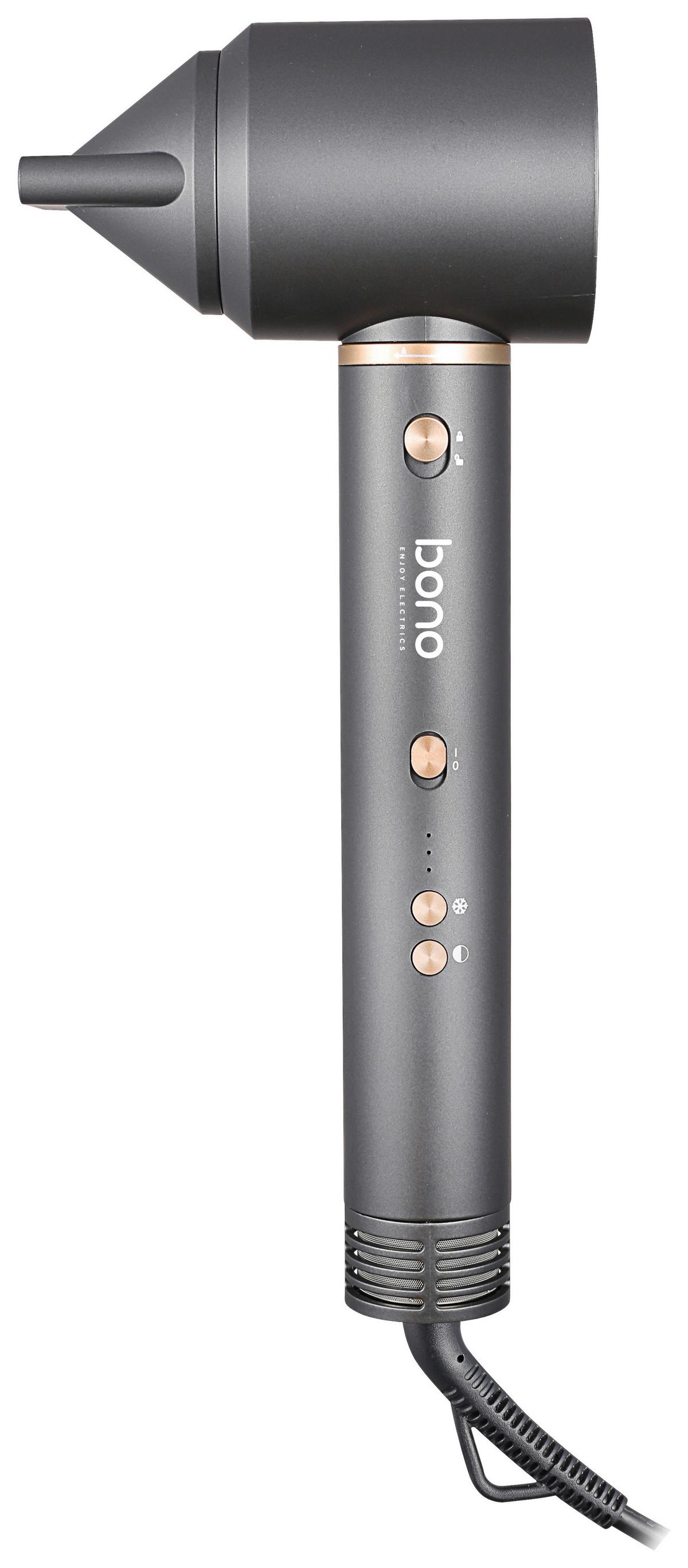 Hajformázó Szett Curly - aranyszínű/antracit, Basics, műanyag (20,3/40,7/40,7cm) - Bono