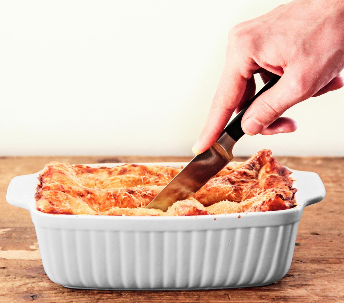 Backformenset Kitchen Time Rechteckig 2er-Set - Weiß, Basics, Keramik (37/30,5/15,5cm) - Mäser