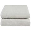 Duschtuchset Lucia 2er Pack - Silberfarben, ROMANTIK / LANDHAUS, Textil (70/130cm) - James Wood