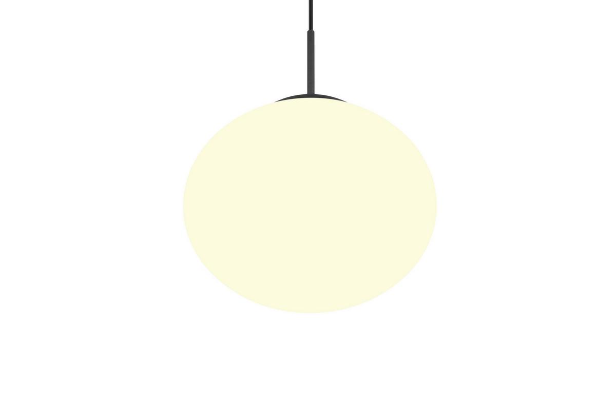 Hängeleuchte 363100132 Fomento - Schwarz/Weiß, Basics, Glas/Metall (30/150cm) - Trio Leuchten