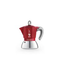 ESPRESSOKOCHER 12,5x10x16 cm - Rot, Basics, Kunststoff/Metall (12.5/10/16cm) - Bialetti