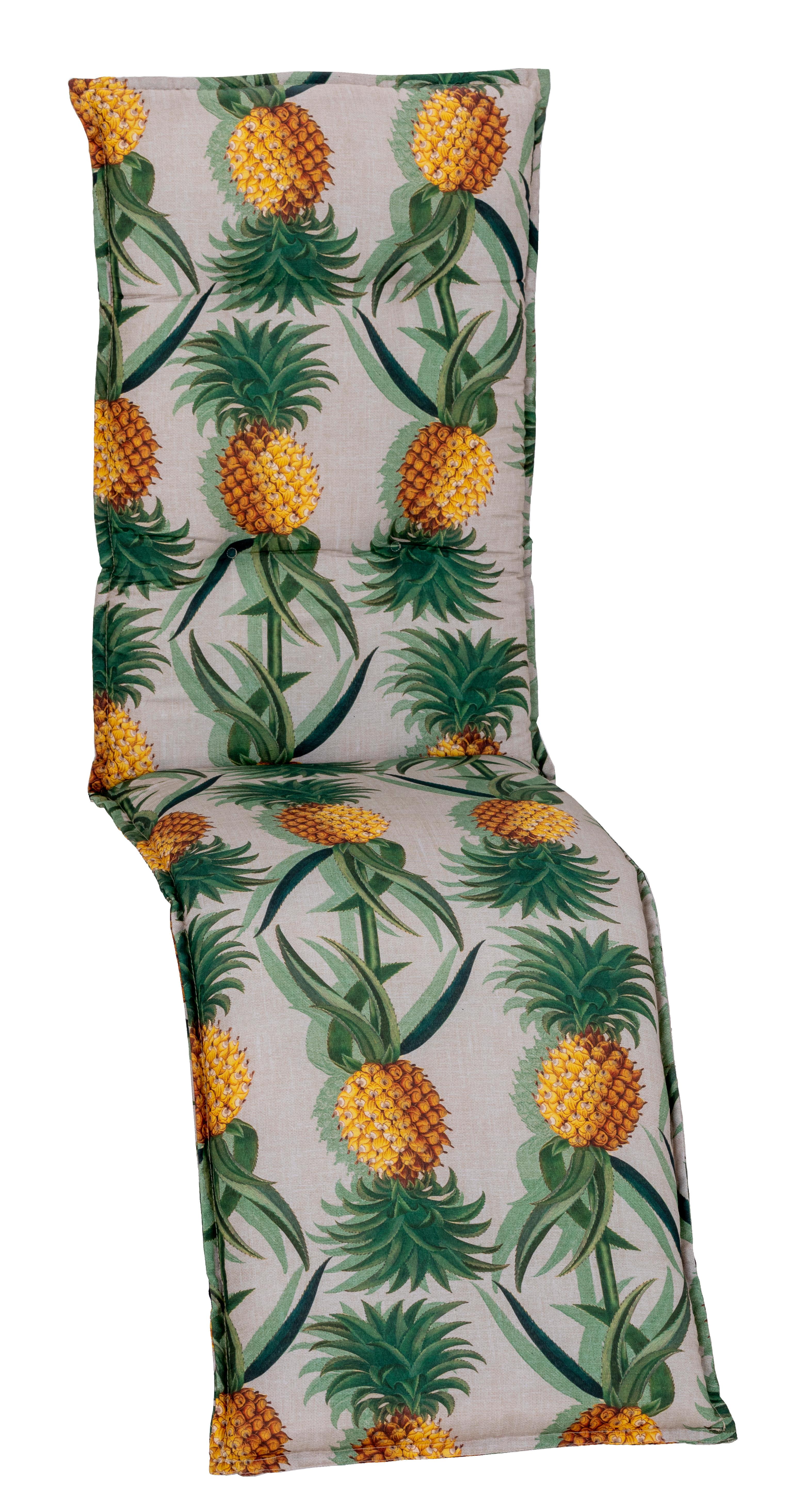 Relaxsesselauflage mit Ananas