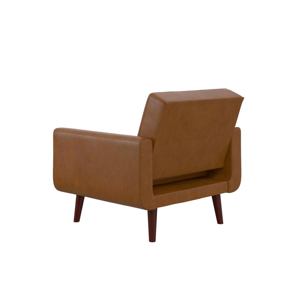 Sessel Nola Braun B: 93cm - Braun, Design, Holzwerkstoff/Textil (93/81/85cm) - MID.YOU