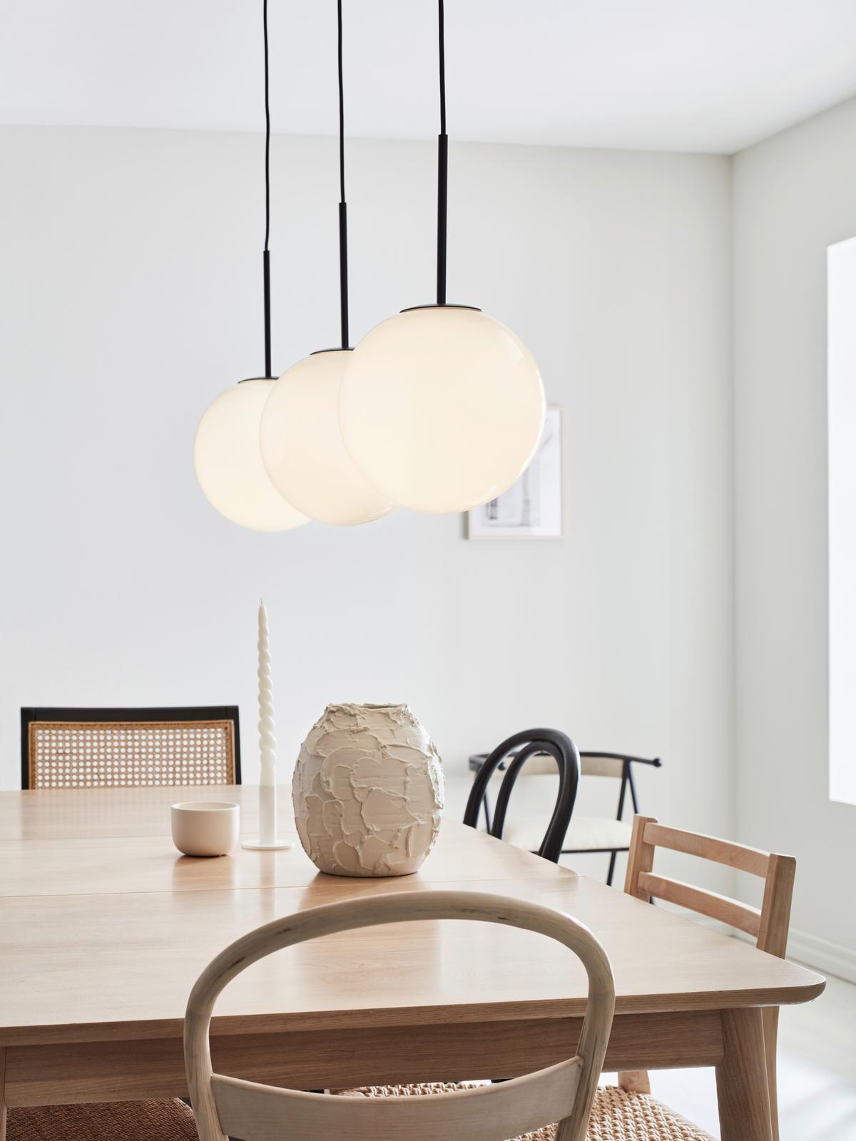 Hängeleuchte Dione 108269 - Weiß, Design, Glas (105/47/25cm) - Markslöjd