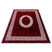 Webteppich PLUS - Rot/Weiß, Basics, Textil (140/200cm) - Ayyildiz 