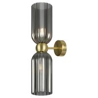 WANDLEUCHTE ANTIC - Goldfarben, Trend, Glas/Metall (18/43,5/10cm) - MAYTONI