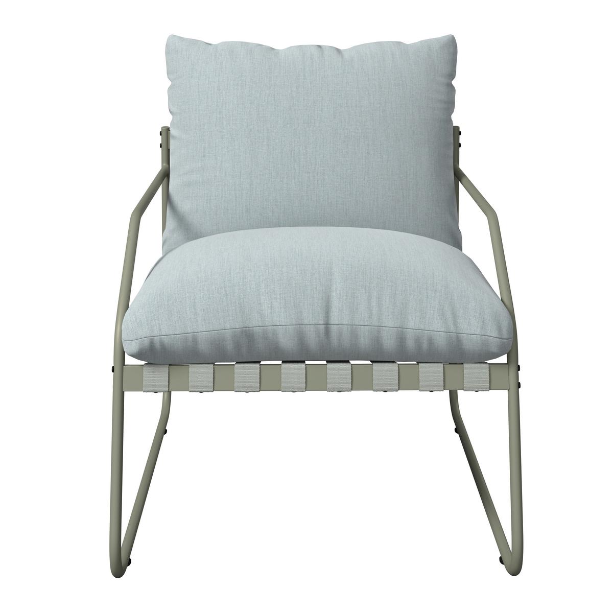 Loungegarnitur Miami - Beige/Grau, MODERN, Glas/Textil (128/62/82cm) - Beldano