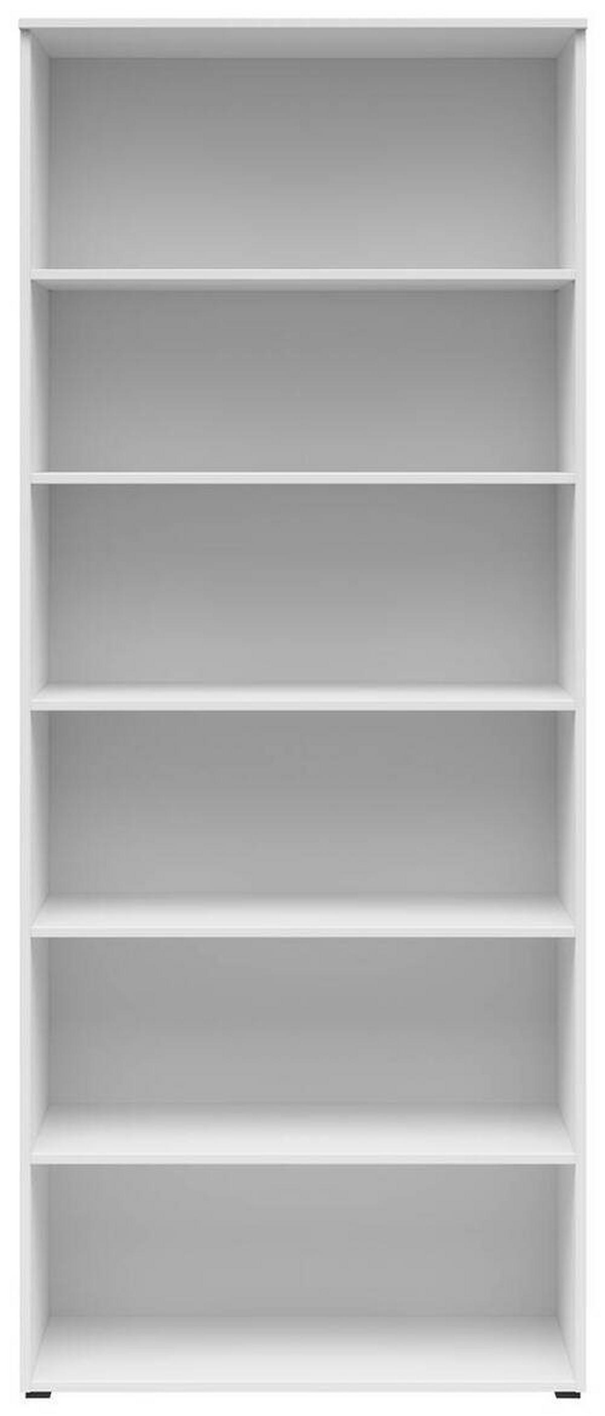 Polc Multistauraum - fehér, Modern, faalapú anyag (80/195/40cm) - Carryhome