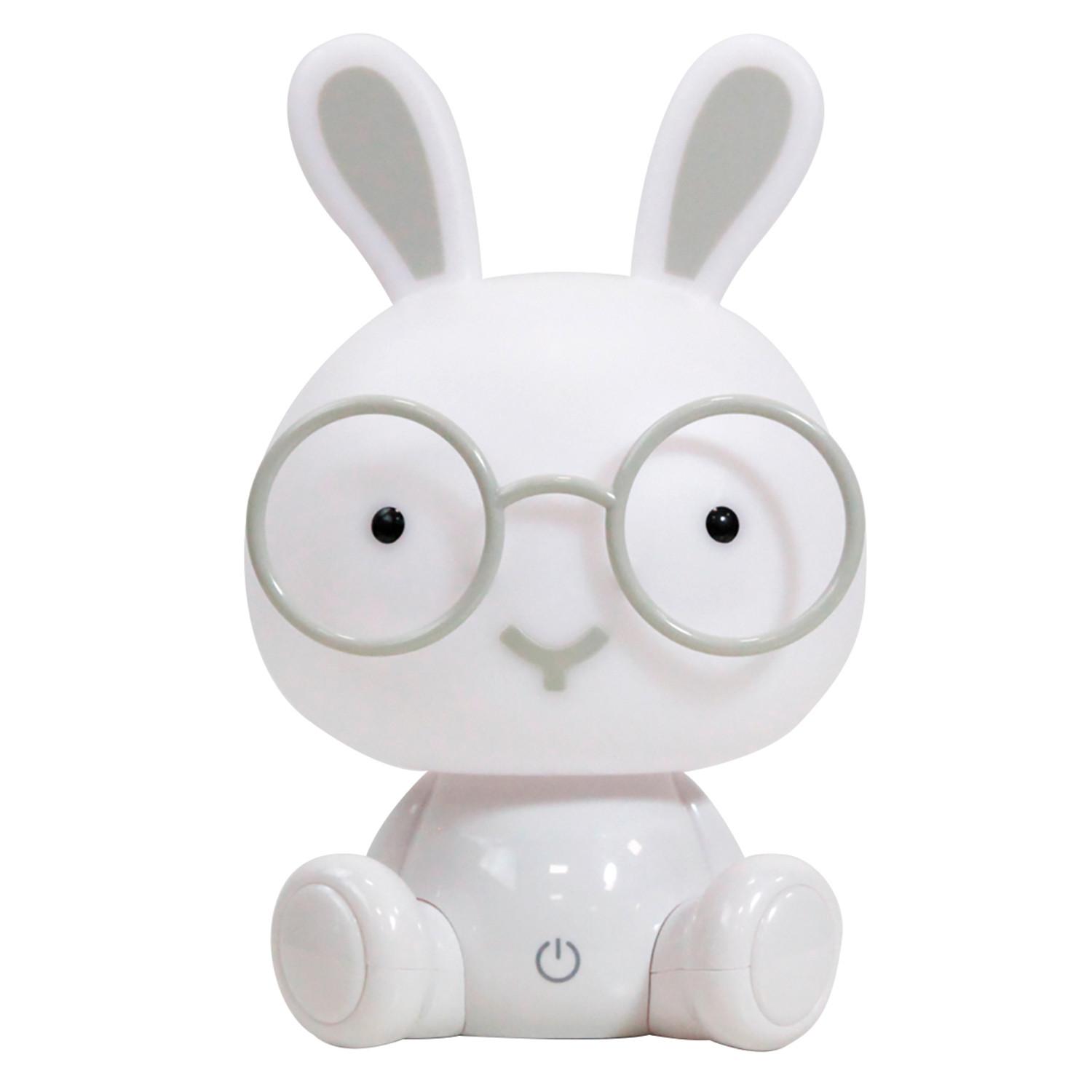 Kindertischleuchte 071/lb - Weiß, Basics, Kunststoff (14/14/22cm)