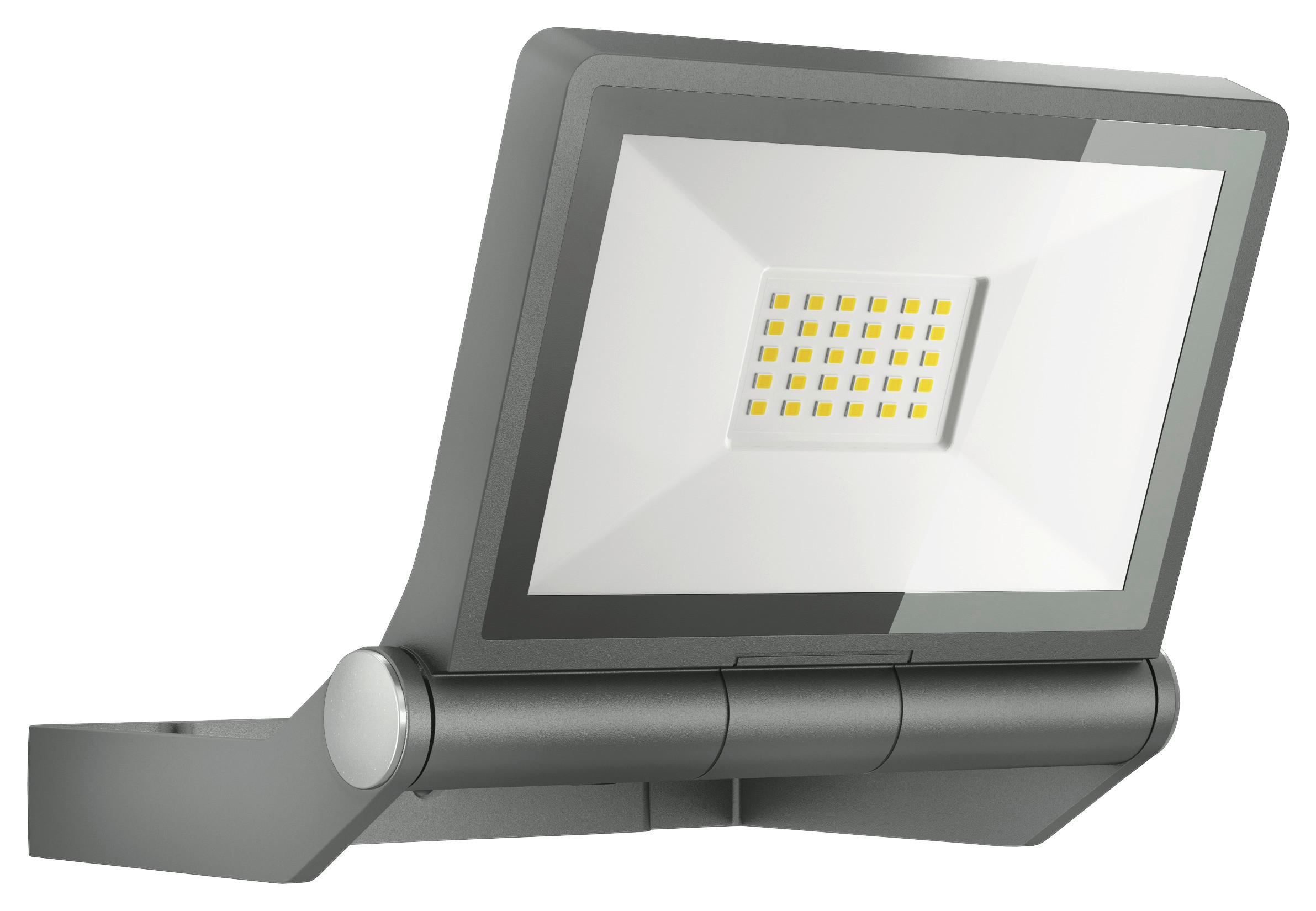 LED-AUSSENLEUCHTE XLED ONE Aluminium - Anthrazit, Design, Metall (17,3/22,9/19,5cm) - Steinel