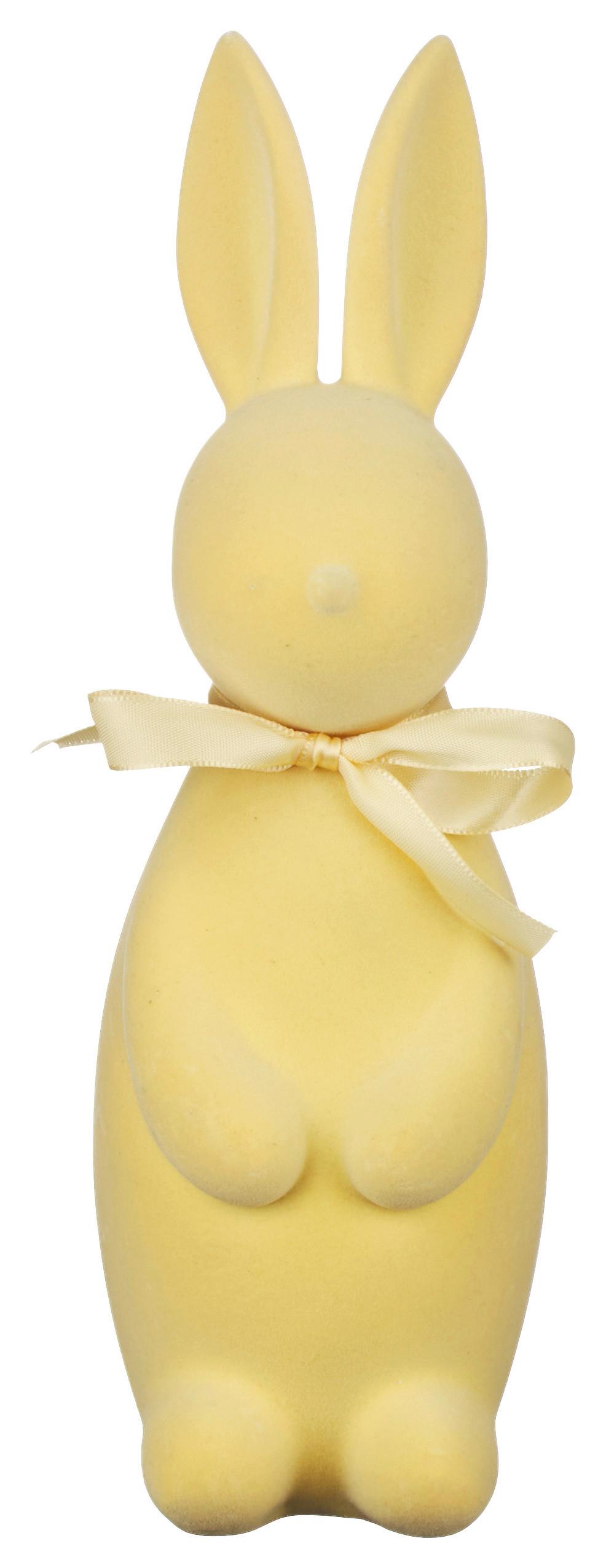 Dekorační zajíc MUGGI - žlutá, plast (9/27,8/10,8cm) - Mömax