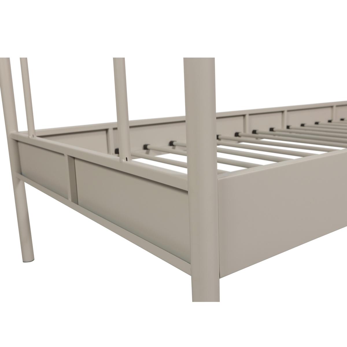 METALLBETT Mata Sandfarben 90x200cm - Sandfarben, Basics, Metall (90/200cm) - MID.YOU