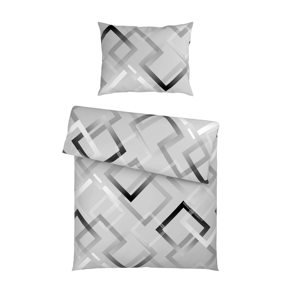 BETTWÄSCHE GOODY - Grau, MODERN, Textil - Luca Bessoni