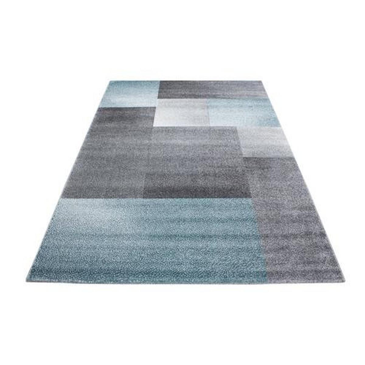Webteppich Lucca - Blau, Trend, Textil (80/250cm) - Novel