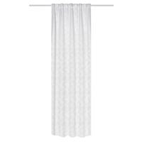 Fertigvorhang Gingko - Weiß, Trend, Textil (135/245cm)