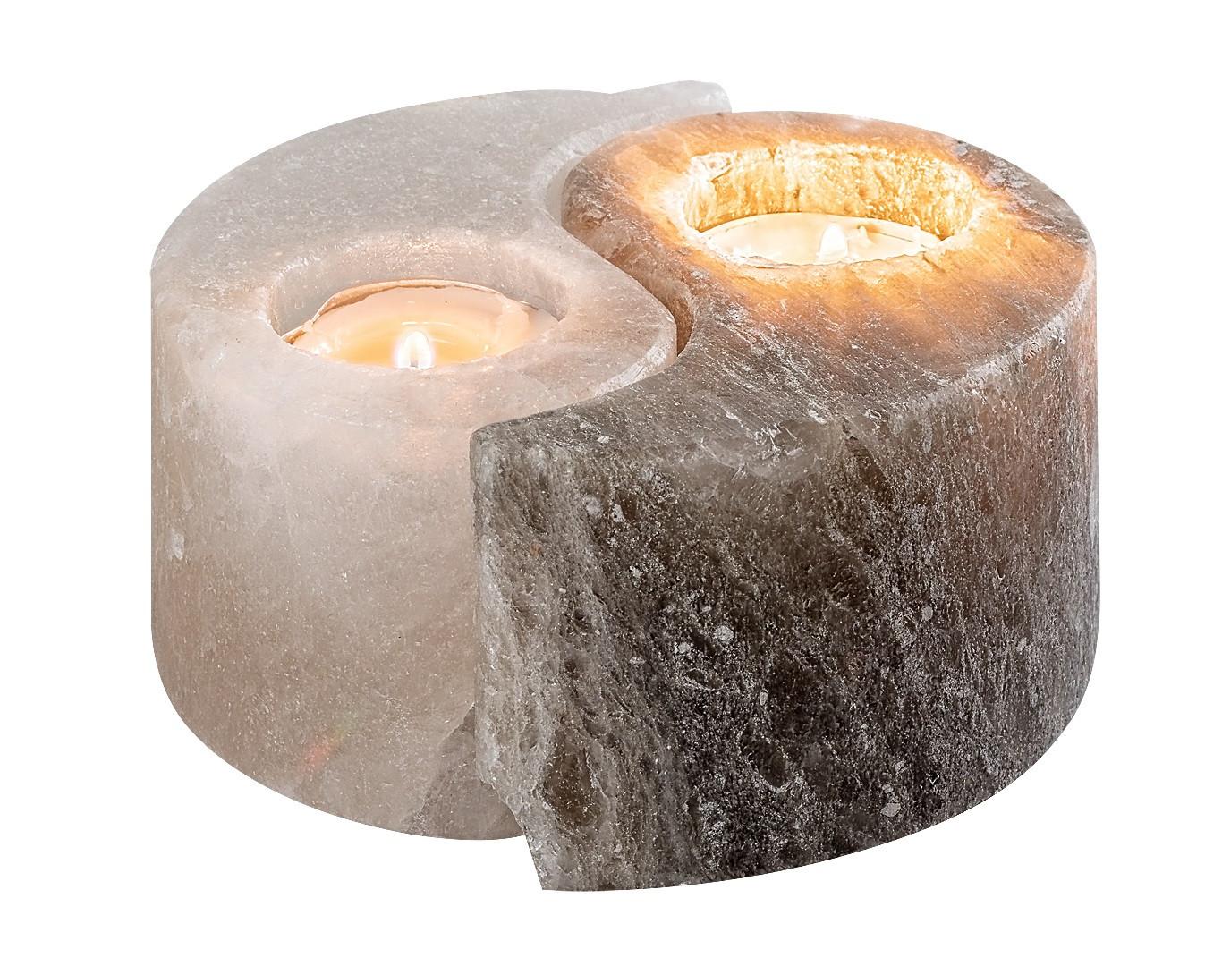 Sólámpa Soluna - fekete/fehér, Basics, kő (12cm)