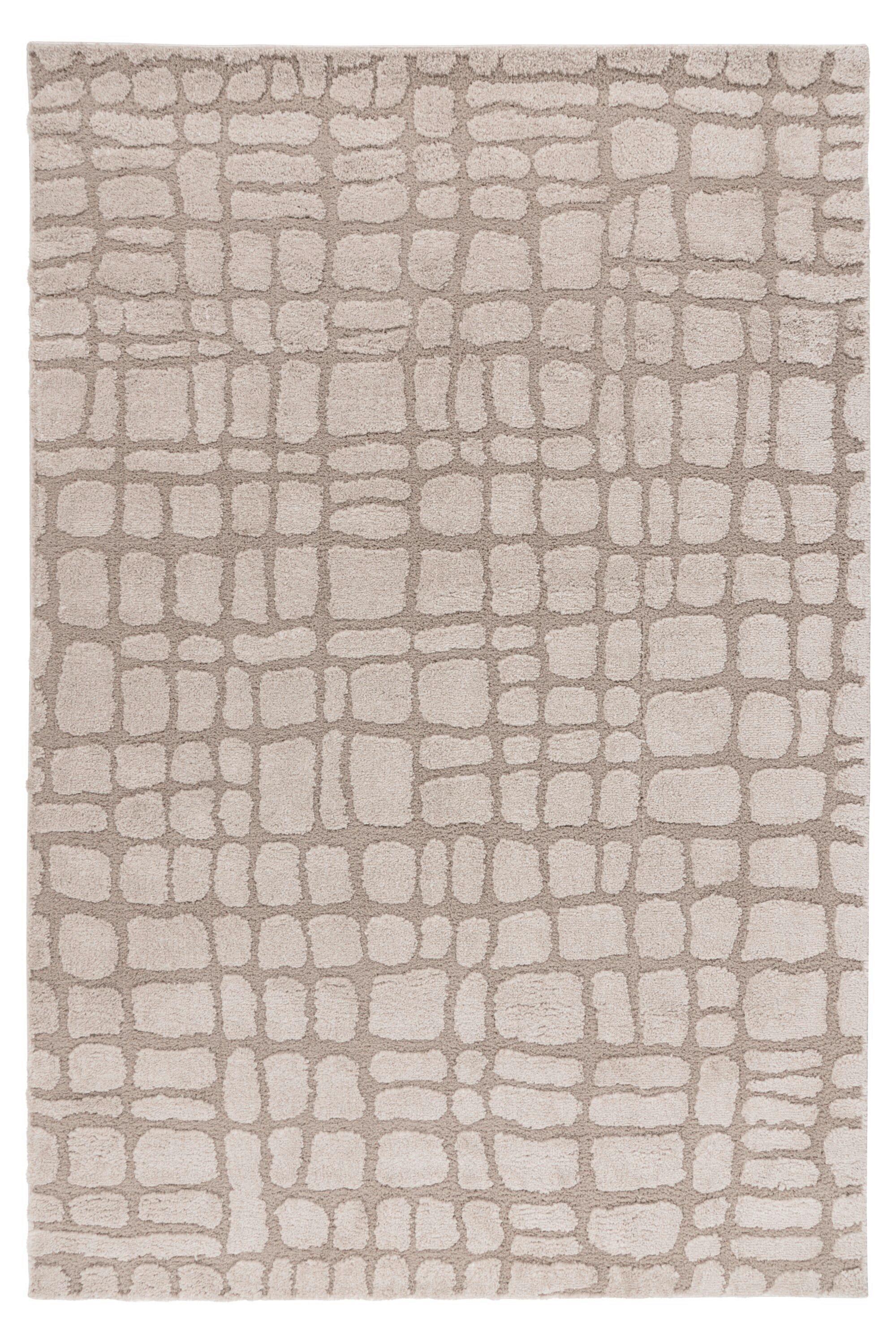 Flachwebteppich Beige, BxL: ca. 120x170 cm - Beige, Basics, Textil (120/170cm) - Kayoom