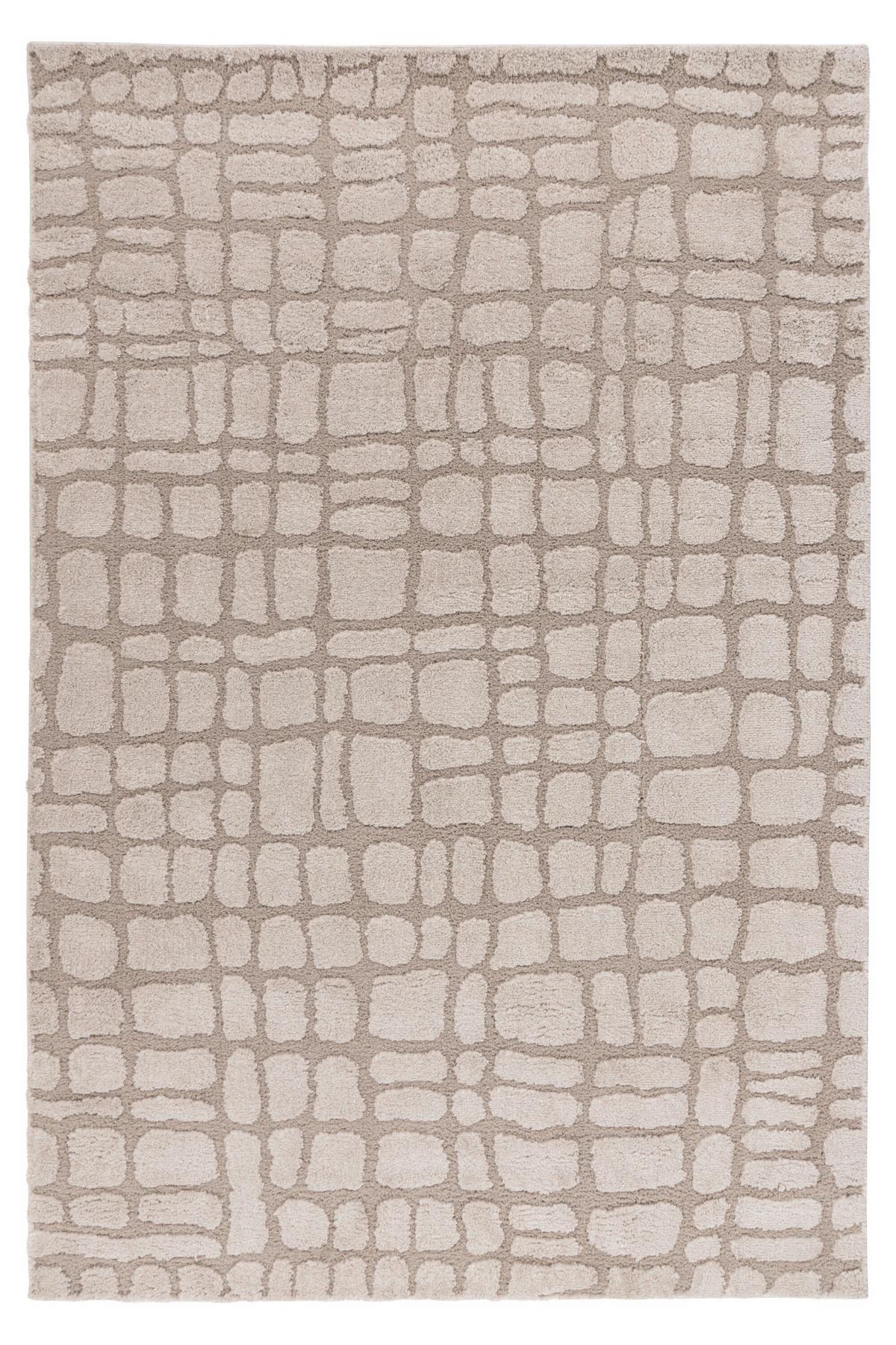 Flachwebteppich Beige, BxL: ca. 120x170 cm - Beige, Basics, Textil (120/170cm) - Kayoom