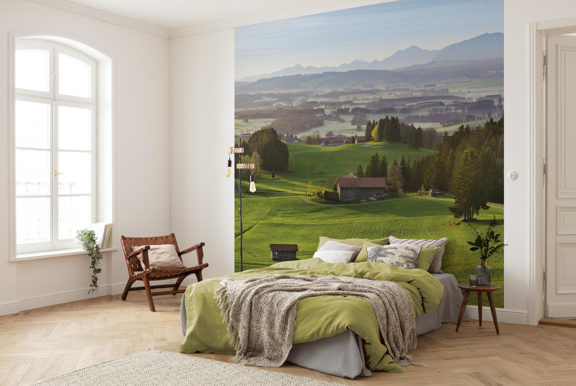 Fototapete Paradiesisches Bayern - Multicolor, Trend, Textil (450/280cm)