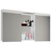 Spiegelschrank Budasi Weiß B: 112 cm - Weiß, MODERN, Holzwerkstoff (112/59/12cm) - MID.YOU