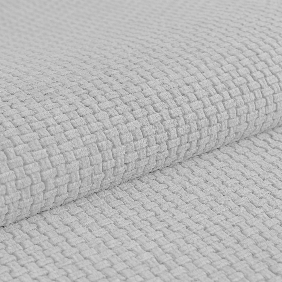 Wohnlandschaft Madera Silberfarben S 358x312 cm - Hellbraun/Silberfarben, KONVENTIONELL, Kunststoff/Textil (190/358/212cm)