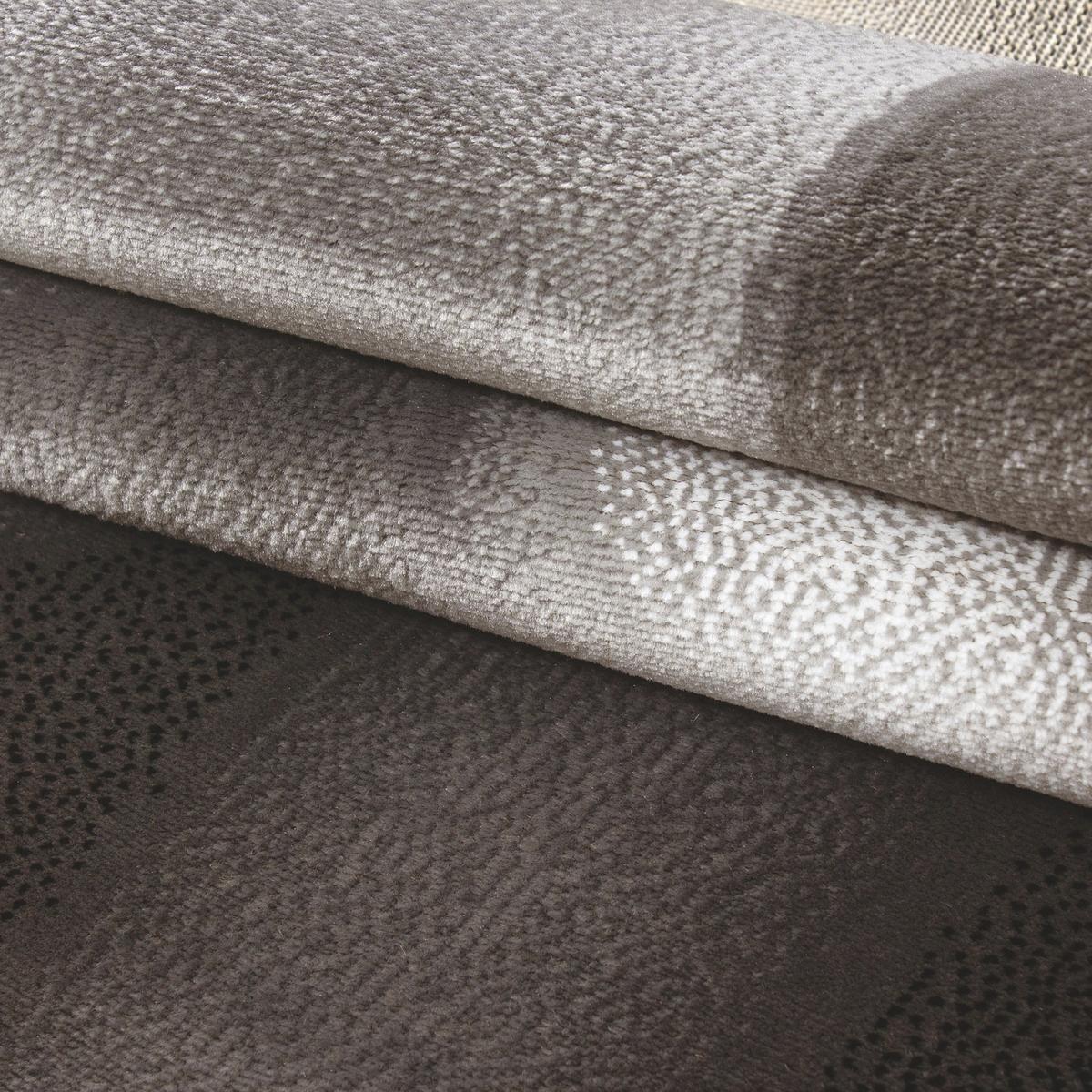 Teppich Läufer Braun/Weiß Plus 80x300 cm - Braun/Weiß, Design, Textil (80/300cm)