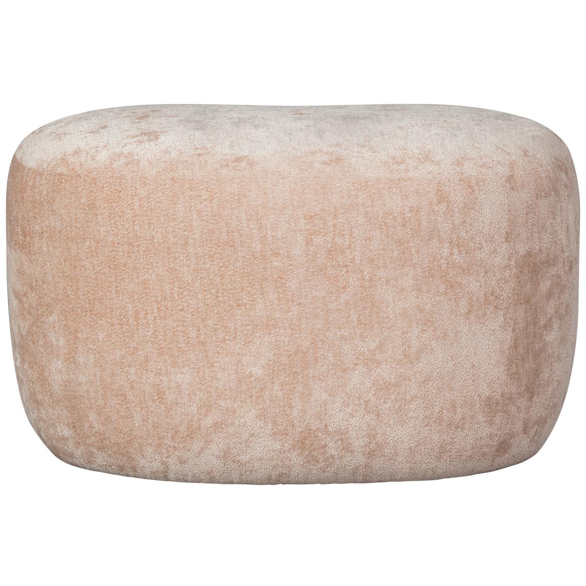 Hocker Popular Naturfarben B: 73cm - Naturfarben, Design, Textil (73/43/51cm) - Livetastic