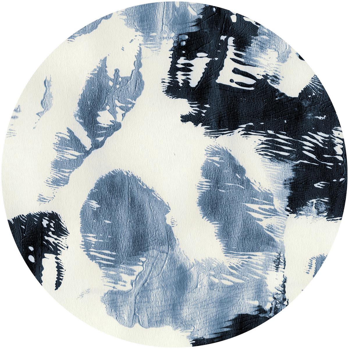 Fototapete D1-044 Arty Blue - Blau/Weiß, Trend (125cm)