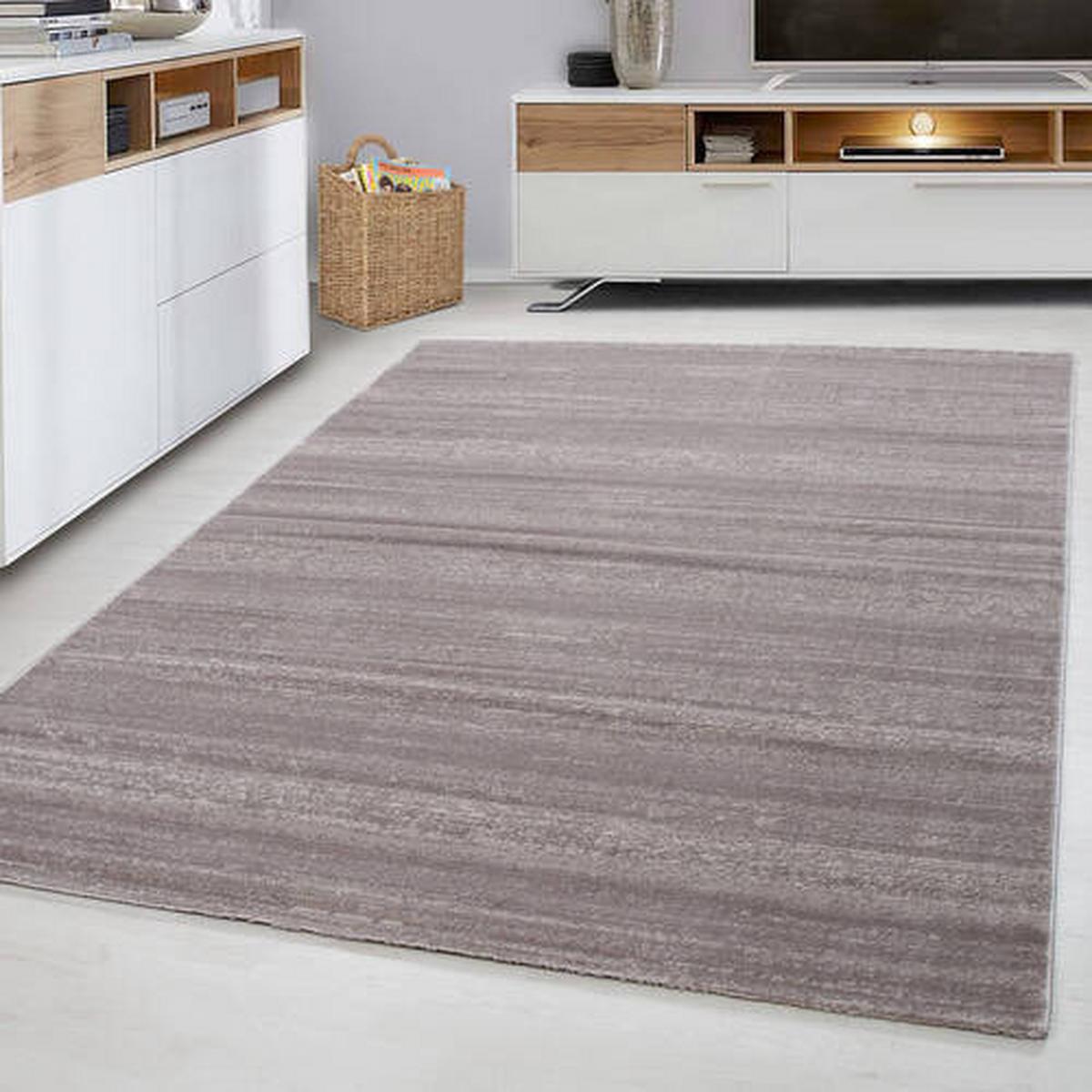 Webteppich Plus - Beige, Basics, Textil (280/370cm) - Novel