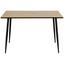 Esstisch Wilma B: 80 cm Eichefarben - Eichefarben/Schwarz, KONVENTIONELL, Holzwerkstoff/Metall (120/80/75cm) - Carryhome Esstisch Wilma B: 80 cm Eichefarben - Eichefarben/Schwarz, KONVENTIONELL, Holzwerkstoff/Metall (120/80/75cm) - Carryhome