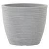 Pflanzentopf Grau D: 48 cm - Grau, Basics, Kunststoff (48/42cm) - Siena Garden