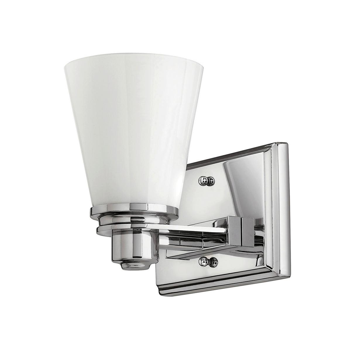 Bad-wandleuchte Ip44 Chromfarben - Chromfarben, KONVENTIONELL, Glas/Metall (18.4/19.1/15.9cm) - Elstead Lighting