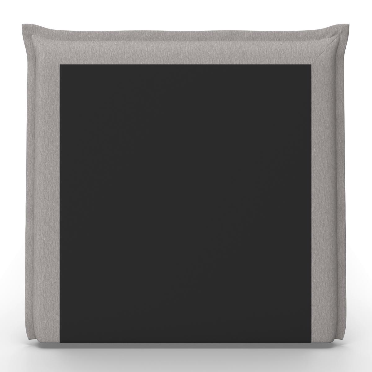 Boxspringová posteľ POLO 90x200, SIVá - čierna/sivá, Modern, drevo/textil (90/200cm) - Bessagi Home