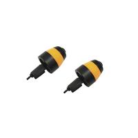 Blinker Nachrüstset, E-Scooter passt auf jeden Standardlenker - Schwarz, Basics, Kunststoff (9,8/16,5/3,2cm) - DENVER