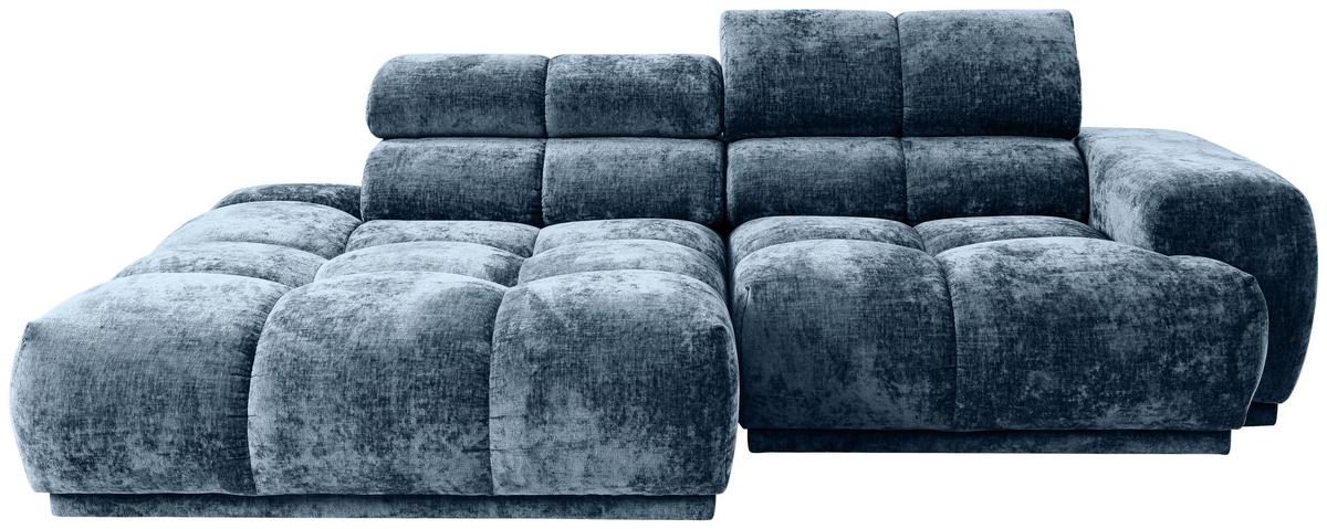 Ecksofa Chani Blau, Schenkel: 150x239 cm - Blau, MODERN, Textil (150/239cm) - MID.YOU