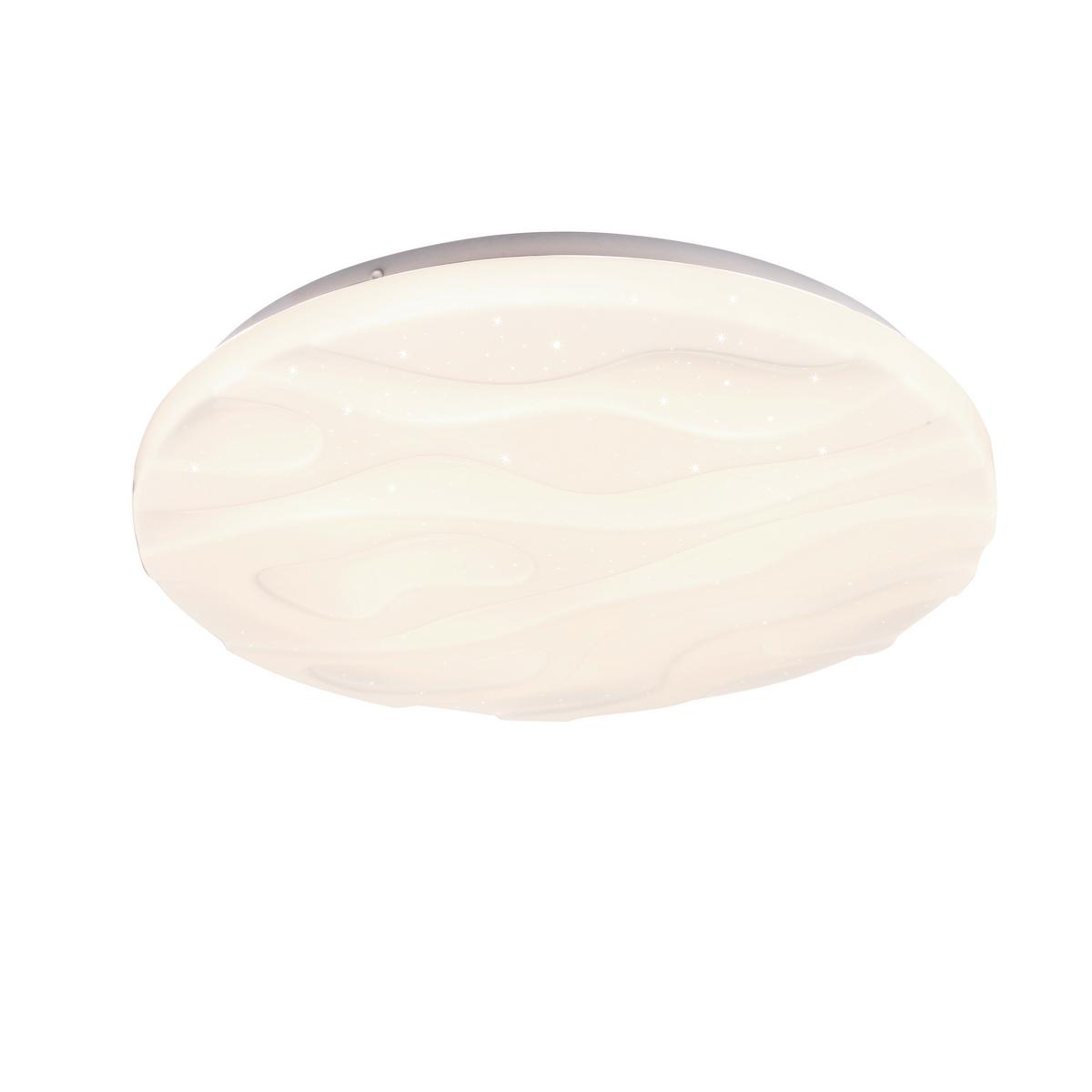 Led-deckenleuchte 12-11268 Nevada - Weiß, KONVENTIONELL, Kunststoff/Metall (29/29/6cm)