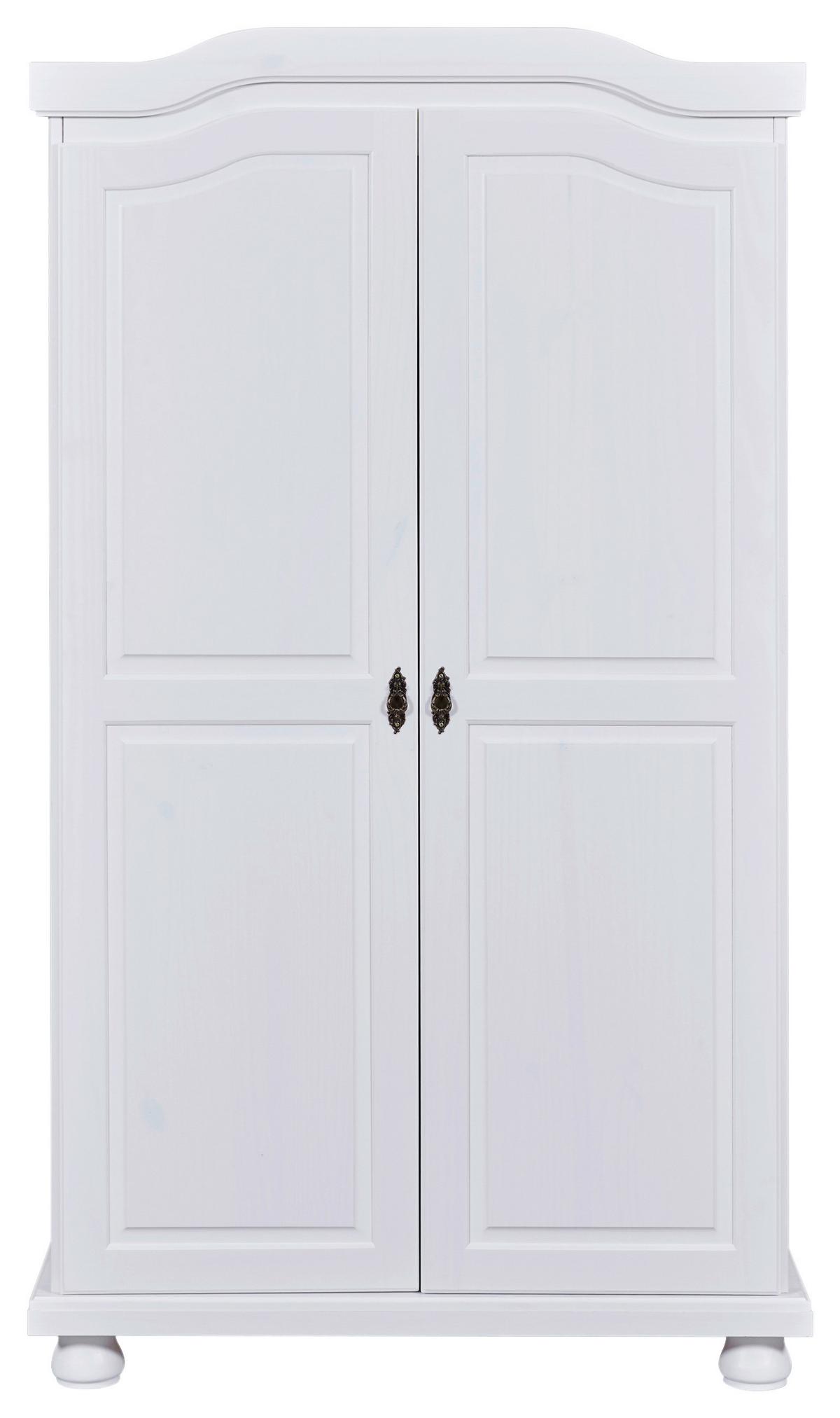 Einzelzimmer Vilmar Hedda Weiß 2-teilig - Weiß, MODERN, Holz - MID.YOU